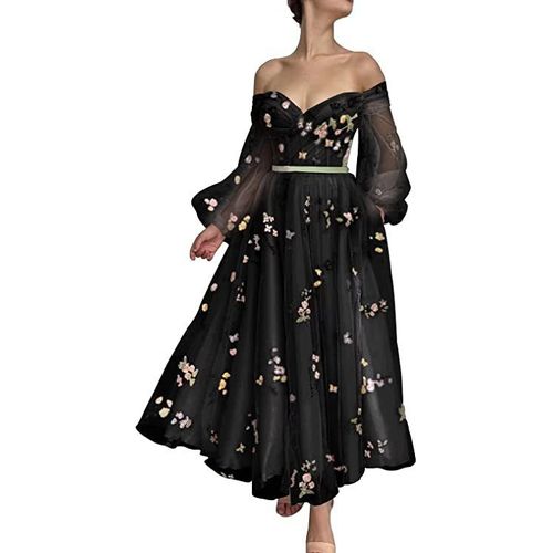 Eververpatients-Robe D'été Cool Degradpink,Zones De Longueur De Rinçage,Maille De Fleurs,Manches Longues En Dentelle Sukienki,Effet De Levier,Wp9729