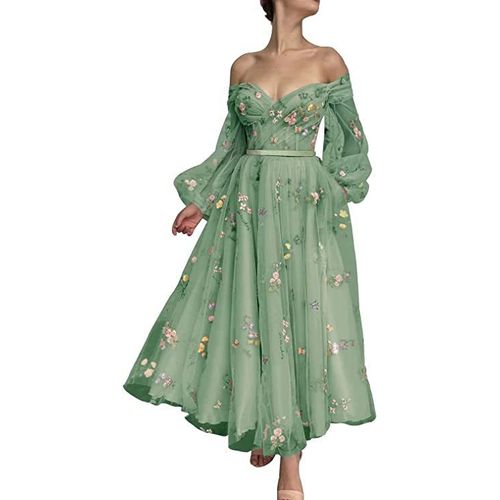 Eververpatients-Robe D'été Cool Degradpink,Zones De Longueur De Rinçage,Maille De Fleurs,Manches Longues En Dentelle Sukienki,Effet De Levier,Wp9729