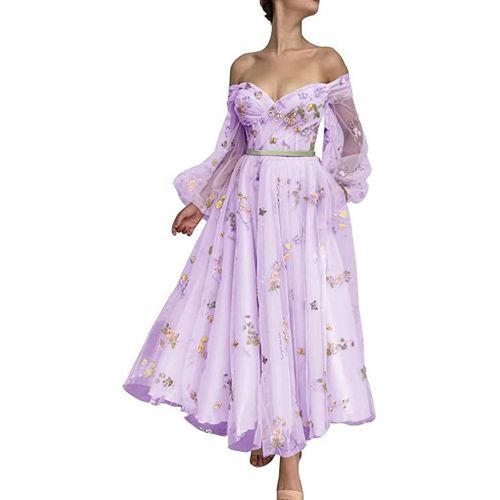 Eververpatients-Robe D'été Cool Degradpink,Zones De Longueur De Rinçage,Maille De Fleurs,Manches Longues En Dentelle Sukienki,Effet De Levier,Wp9729