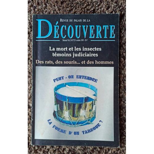 Revue Du Palais De La Découverte Numéro 231