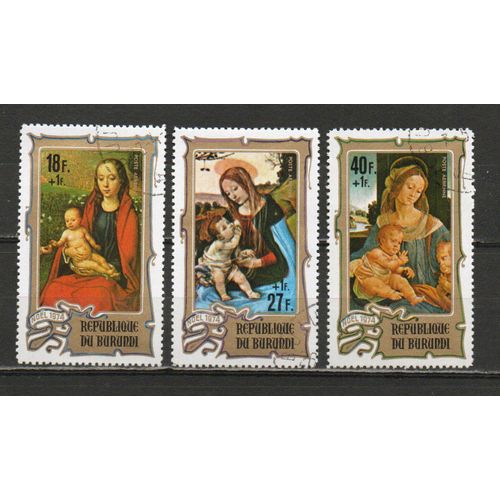 Timbres De Poste Aérienne Du Burundi