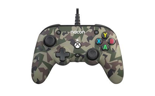 Manette Filaire Nacon Pro Compact Camo Forest Pour Xbox Et Pc