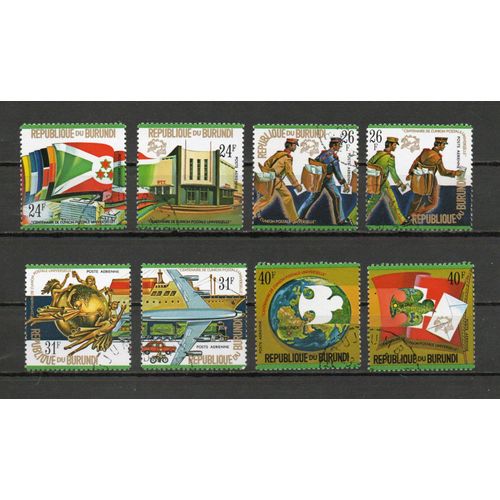 Timbres De Poste Aérienne Du Burundi