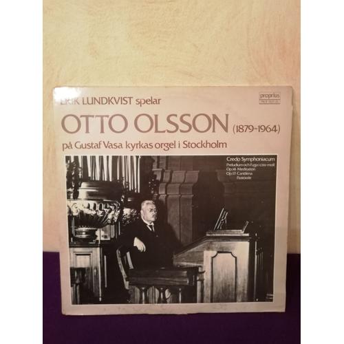 Double Album Du Compositeur Suedois  Otto Olsson