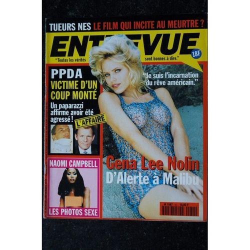 Entrevue 50 1996 09 Gena Lee Nolin - Naomi Campbell - Ppda Van Damme Bjork Légitimus E Murphy M Griffith J Mcenroe A Mcdowell