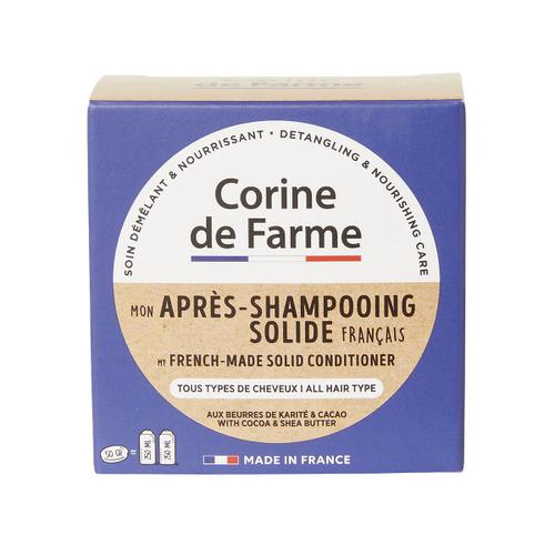 Mon Après-Shampooing Solide Français - Tous Types De Cheveux 