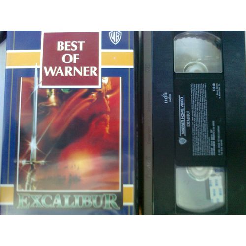 Cassette Vidéo Vhs - Excalibur, L’Épée Magique - Frederik Du Chau