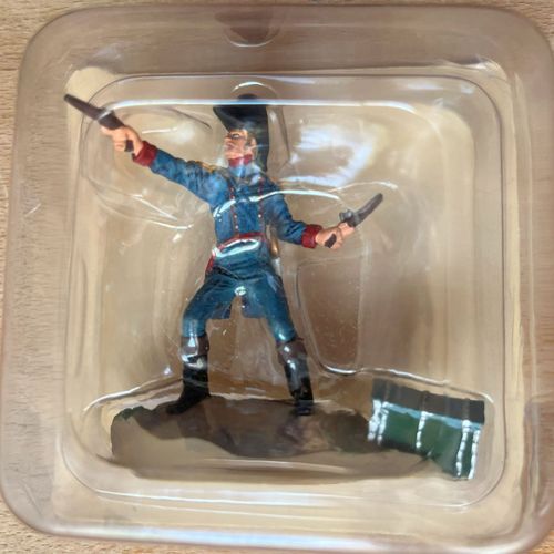 Figurine En Plomb Officier De L'artillerie Division Donzelot - Atlas