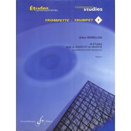 Etudes Contemporaines Pour Trompette - Vol. 1 - Gilles Herbillon