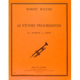 Robert Bouché - 20 Études Progressives Pour Trompette