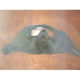 Airsoft Masque Noir Avec Lunettes De Protection Intégrées