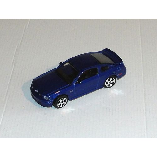 Ford Mustang Gt 2006 Bburago - Voiture Bleu Burago Echel 1.43eme-Bburago