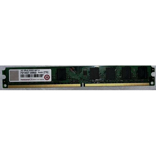 Transcend 2Go DDR2 PC2-5300 2G 2Rx8 DDR2 667 U