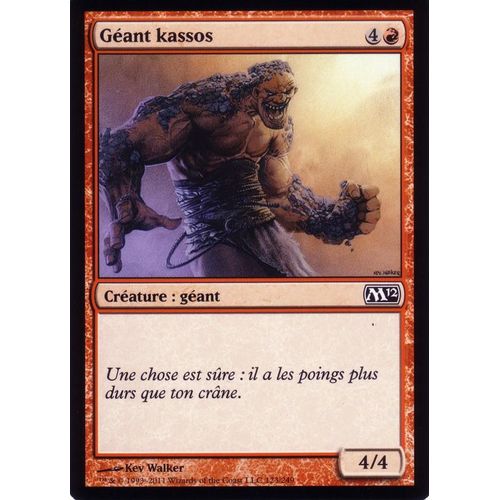 Géant Kassos - Magic - M2012 - C - 123/249