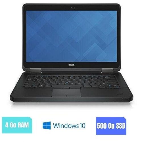 DELL E5440 14" Intel Core i5 - 2.6 Ghz - 4 Go RAM - 500 Go SSD - Windows 10 - N°150276