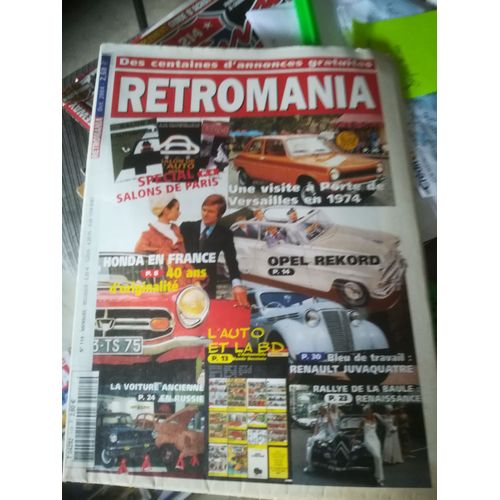 Retromania 119 De 2004 Opel Olympia Rekord,