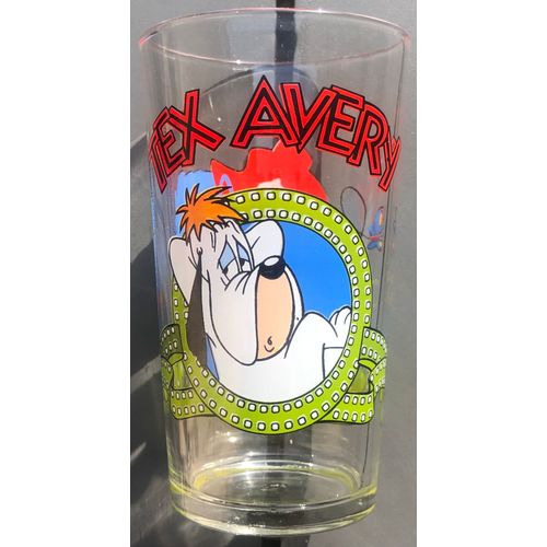 Verre A Moutarde Droopy , La Chasse Aux Papillons, Tex Avery, Dessin Animé, Animation, Figurine, Cartoon