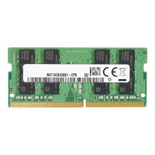 HP - DDR4 - module - 8 Go - SO DIMM 260 broches - 3200 MHz / PC4-25600 - 1.2 V - mémoire sans tampon - non ECC - pour EliteBook 640 G9; 650 G9; 655 G9; 835 G8, 845 G8, 855 G8; ProBook 455 G9, 450...