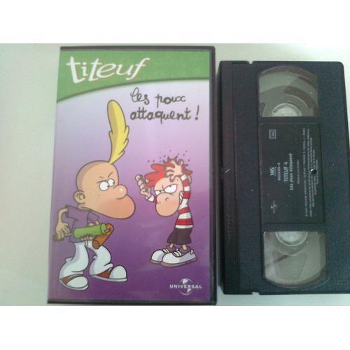 Cassette Vidéo Vhs - Titeuf - Les Poux Attaquent - Volume 4
