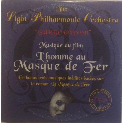 The Light Philharmonic Orchestra "Surrounded" Musique Du Film L'homme Au Masque De Fer + 3 Bonus : Cd 4 Titres Audiophile