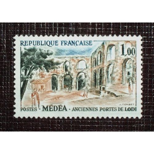 France N° 1318 Neuf Sans Charnière De 1961 - 1f00 « Médéa (Algérie) » - Cote 3,50 Euros