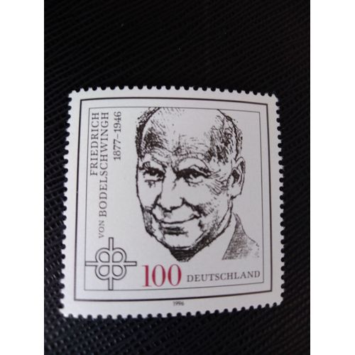 Timbre Allemagne Yt 1667 50e Anniversaire De La Mort. De Friedrich Von Bodelschwingh (1877-1946) 1996 ( 110306 )
