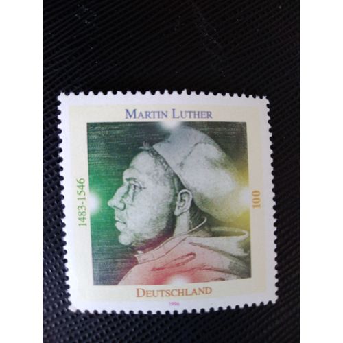 Timbre Allemagne Yt 1673 450e Anniversaire De La Mort De Martin Luther (1483-1546) 1996 ( 110306 )