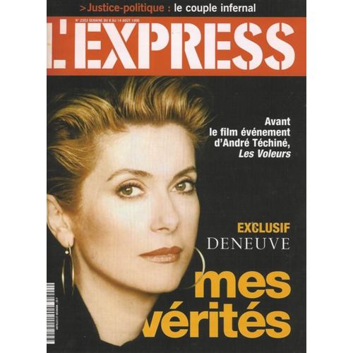 L' Express N° 2353 : Exclusif : Deneuve : "Mes Vérités"