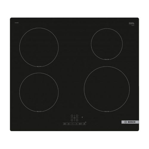 Plaque induction PUE61RBB5E 4 foyers Série 4, Powerboost