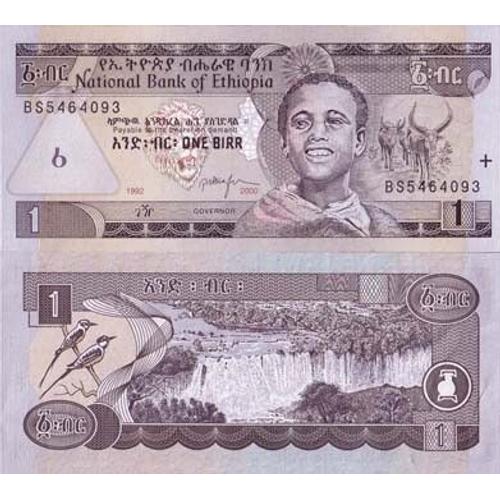 Billet De Banque Ethiopie Pk N° 46 - 1 Birr