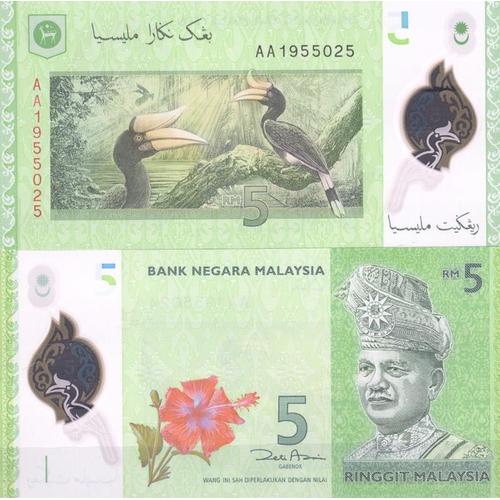 Billets De Banque Malaisie Pk N° 52new 5 - 5 Ringgit