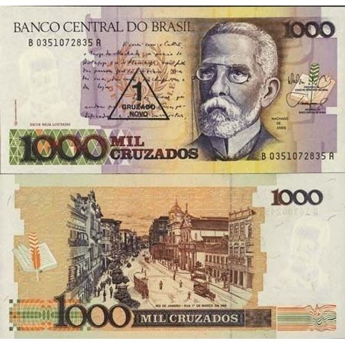 Billets Collection Bresil Pk N° 216 - 1 Cruzados