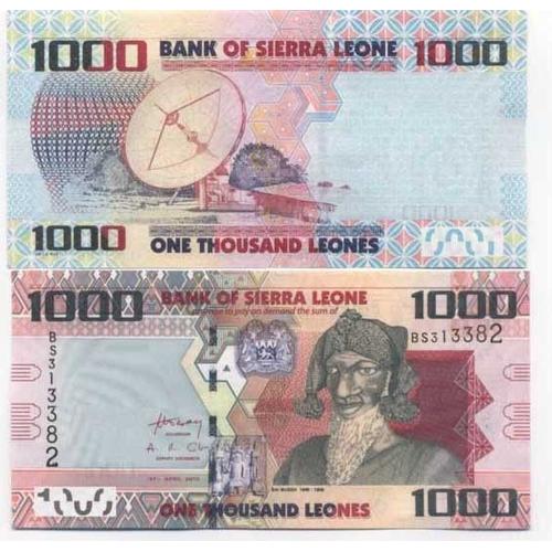 Billet De Collection Sierra Leone Pk N° 30 - 1000 Leones