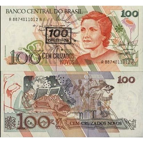 Billet De Banque Collection Bresil - Pk N° 224 - 100 Cruzeiros