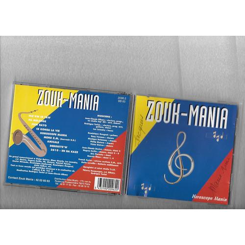 Zouk - Mania "Horoscope Mania" (Jean Claude Bihary, Rodrigue Turlet, Luc Léandry, Dominique Gengoul...) (Zouk Rétro) (Debs)