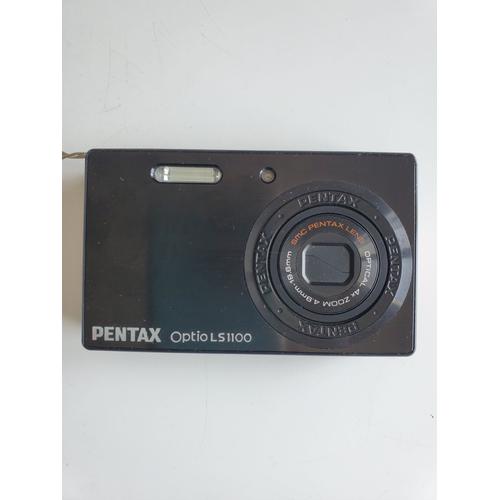 Pentax Optio LS1100 Compact 14 mpix Noir Zoom Optique 4X Écran 3"