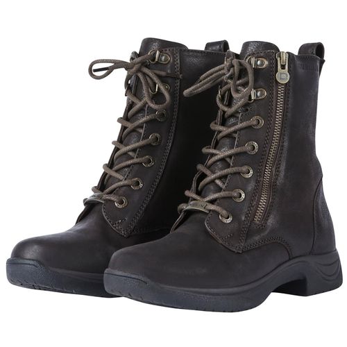 Dublin Tilly Bottes Imperméables En Cuir Femme Marron