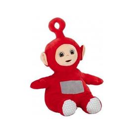 Doudou peluche TELETUBBIES violet Tinky Winky parlant TOMY
