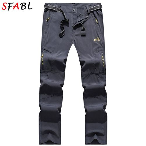 Pantalon De Pêche Léger Commandé Dulpants Imperméables Pour Hommes Xl-5xl Été Pantalon De Randonnée À Séchage Rapide Pour Hommes Poches Zippées Fj