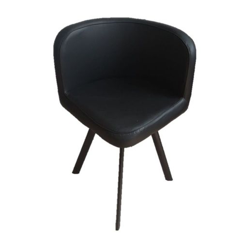 Ensemble Cannes Table + 4 Chaises Noir. Idéal Pour Cuisine Ou Salle À Manger.