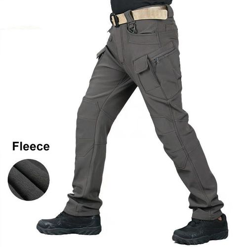 Pantalon De Randonnée Thermique Softshell Pour Homme,Pantalon Cargo Smile,Pantalon Imperméable,Pantalon Chaud,Travail De Police,Fjshell,Hiver