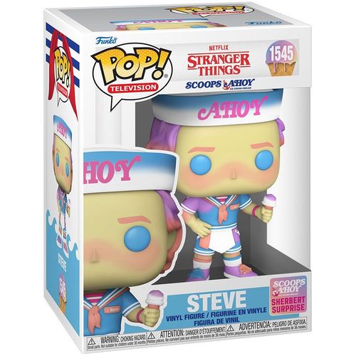 Figurine Funko Pop Steve Scoops Ahoy / Stranger Things / Funko Pop Tv #1545