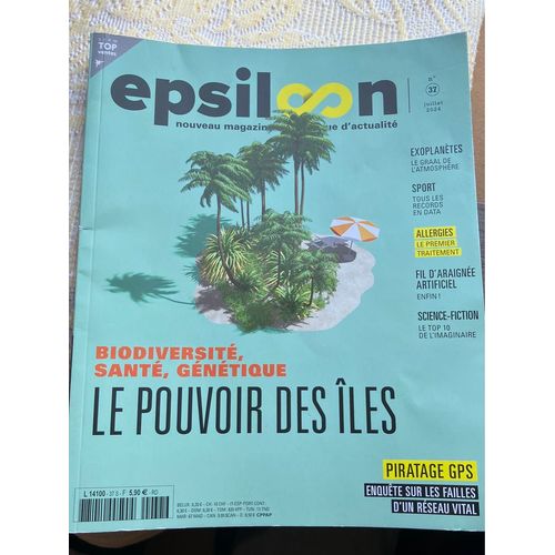 Magazine Epsilon No 37 Juillet 2024