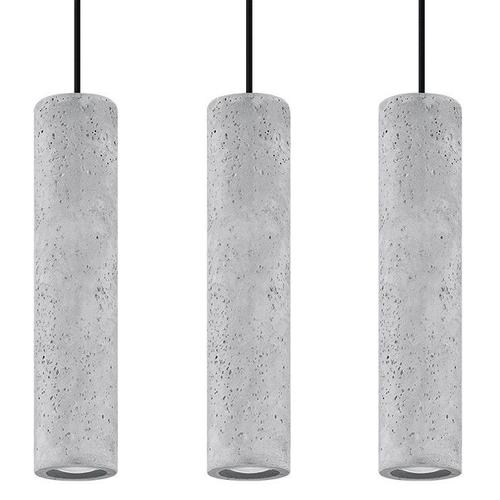 Sollux Luvo Suspension Triple Gris Clair Gu10