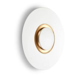 Leds-C4 Grok - Applique Murale D'intérieur À Led Blanc, Laiton