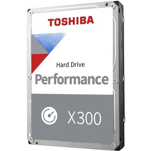 Toshiba X300 Performance - Disque dur - 4 To - interne - 3.5" - SATA 6Gb/s - 7200 tours/min - mémoire tampon : 256 Mo