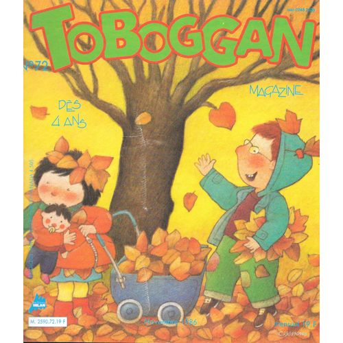 Toboggan Magazine N°72 (11/986) [Dès 4 Ans]