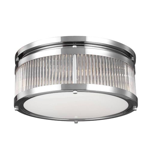 Elstead Paulson - Plafonnier Encastré À 4 Ampoules Pour Salle De Bain Chrome Ip44, G9