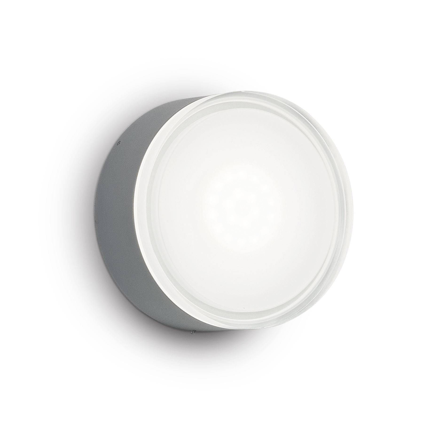 Ideal Lux Urano - Plafonnier &agrave; 1 Lumi&egrave;re Anthracite