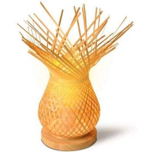 Lampe De Table En Rotin ""Vimet""